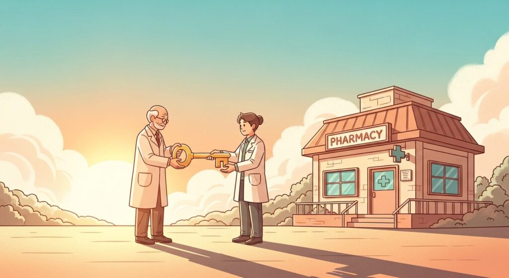 薬局の事業承継イメージ