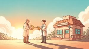 薬局の事業承継イメージ