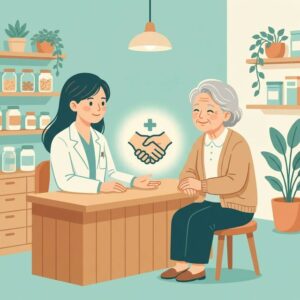 かかりつけ薬剤師と患者の信頼関係