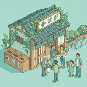 ESG経営に取り組む地域薬局