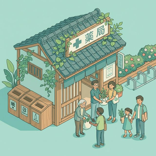 ESG経営に取り組む地域薬局