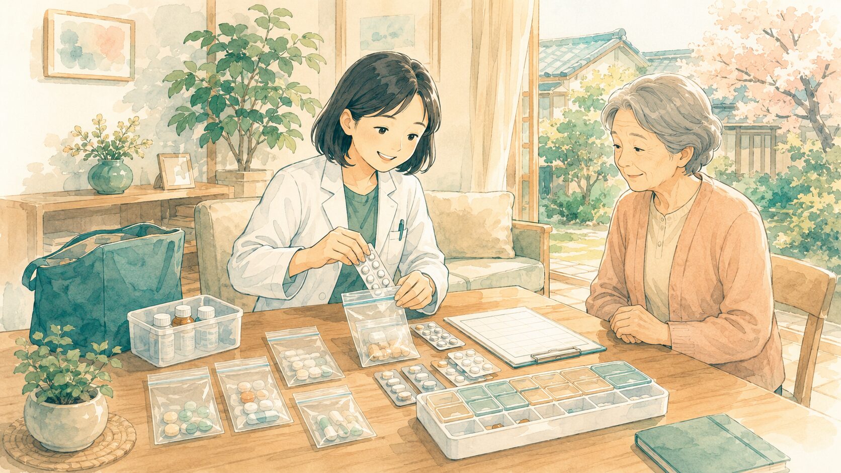 【2026年版】在宅患者の残薬整理術|介護施設・在宅両対応の実務ガイドと医療費削減効果|在宅ファーマ