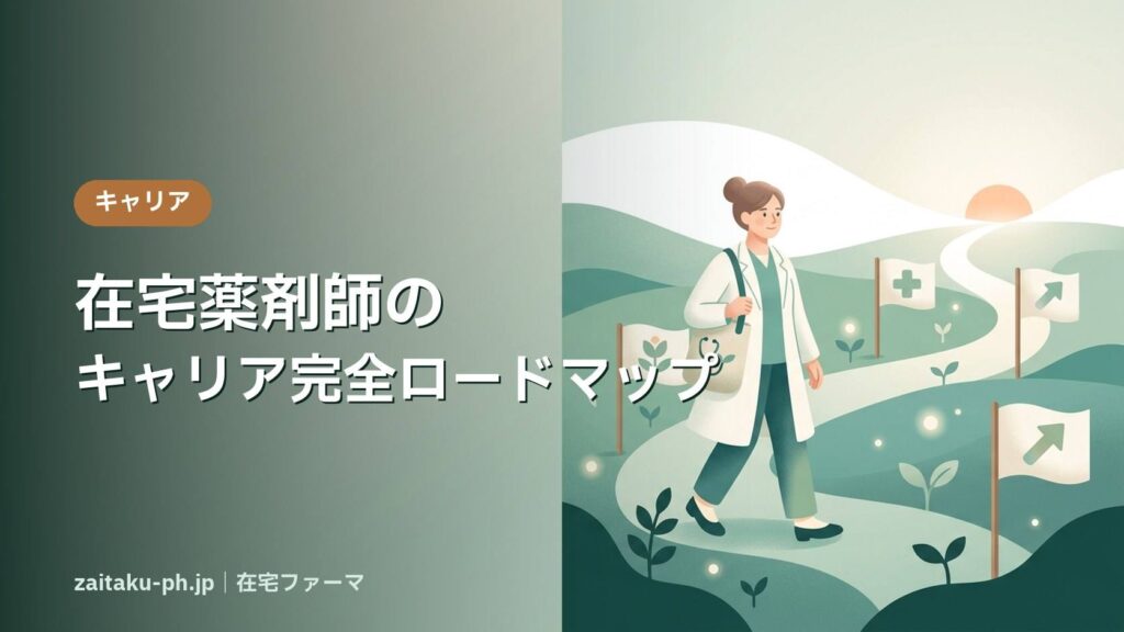 在宅薬剤師のキャリア完全ロードマップ｜在宅ファーマ