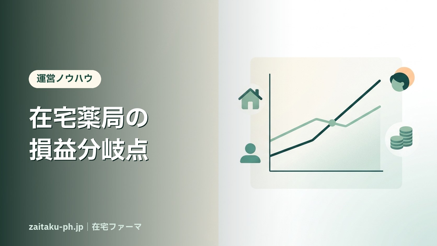 在宅薬局の損益分岐点｜在宅ファーマ