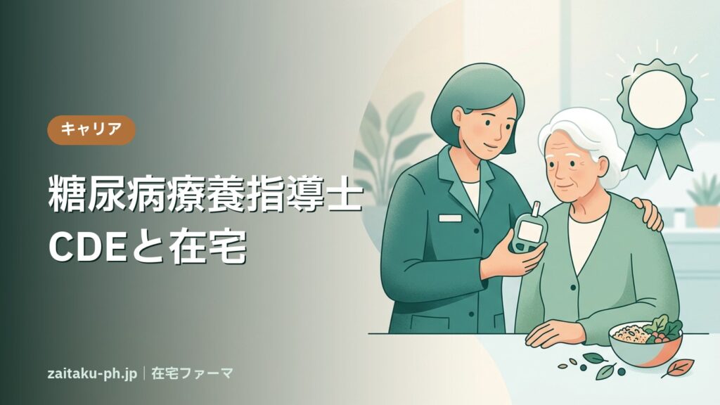 糖尿病療養指導士CDEと在宅｜在宅ファーマ