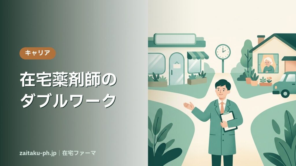 在宅薬剤師のダブルワーク｜在宅ファーマ