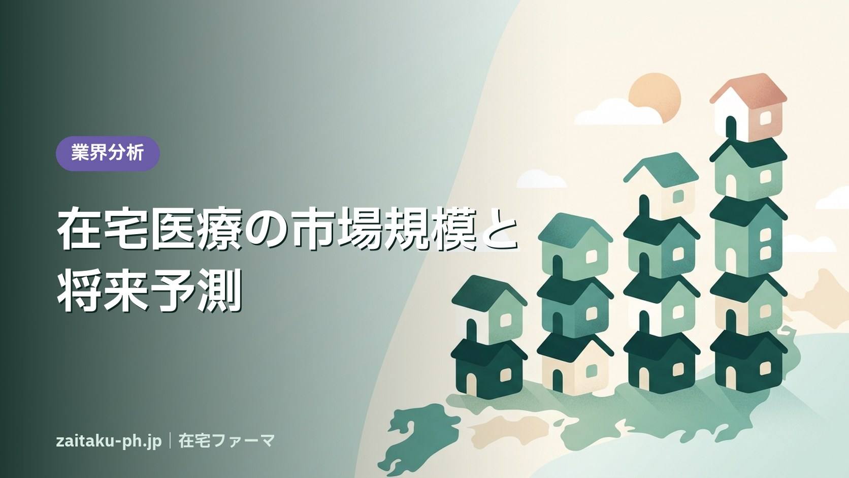 在宅医療の市場規模と将来予測|在宅ファーマ