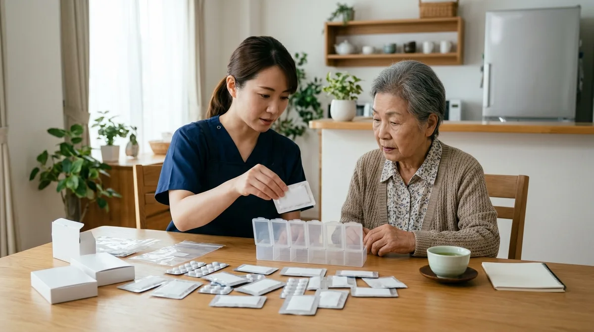 初期管理の訪問は初回の計画的訪問とは別の日に行う
