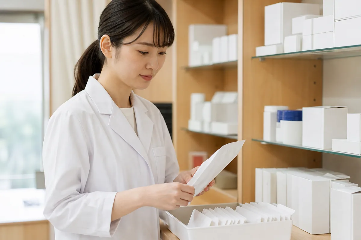 一包化された在宅患者向けの薬